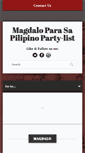 Mobile Screenshot of magdalo.org